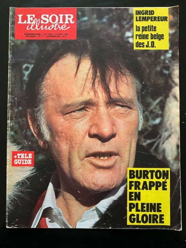 LE SOIR ILLUSTRE magazine side cover Issue 2720 9 August 1984