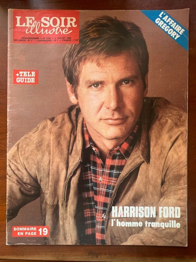 LE SOIR ILLUSTRE magazine side cover Issue 2767 4 July 1985