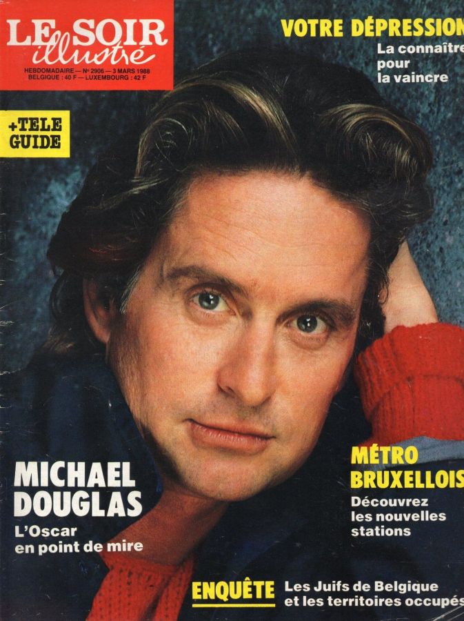 LE SOIR ILLUSTRE magazine side cover Issue 2906 3 March 1988