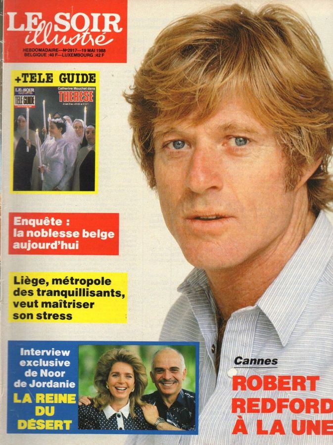LE SOIR ILLUSTRE magazine side cover Issue 2917 19 May 1988