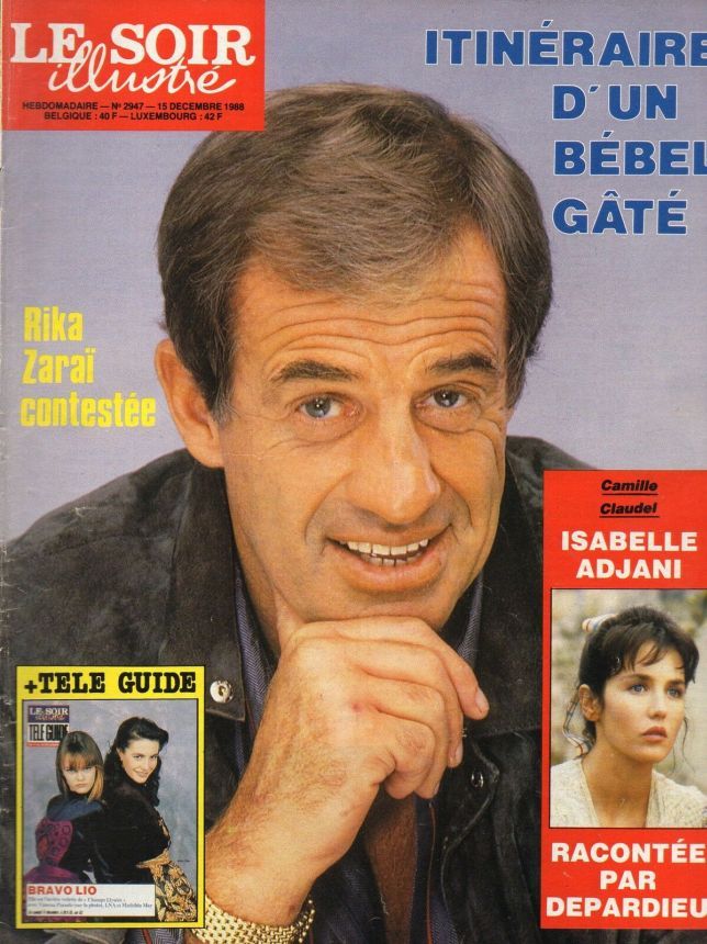 LE SOIR ILLUSTRE magazine side cover Issue 2947 15 December 1988