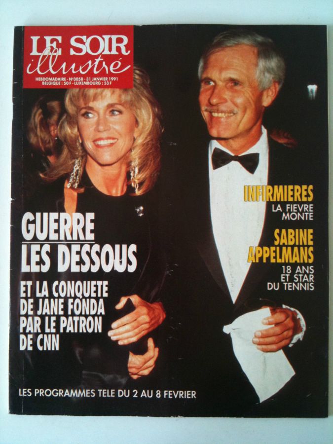 LE SOIR ILLUSTRE magazine side cover Issue 3058 31 January 1991