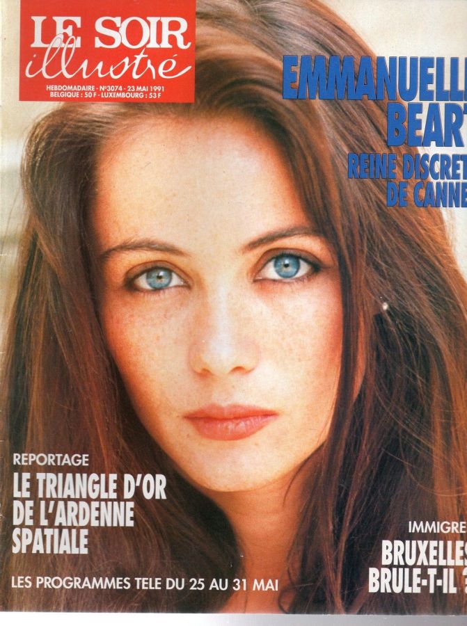 LE SOIR ILLUSTRE magazine side cover Issue 3074 23 May 1991