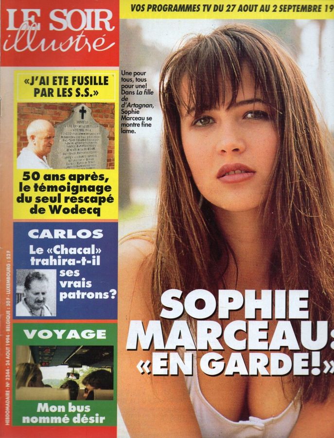 LE SOIR ILLUSTRE magazine side cover Issue 3244 24 August 1994