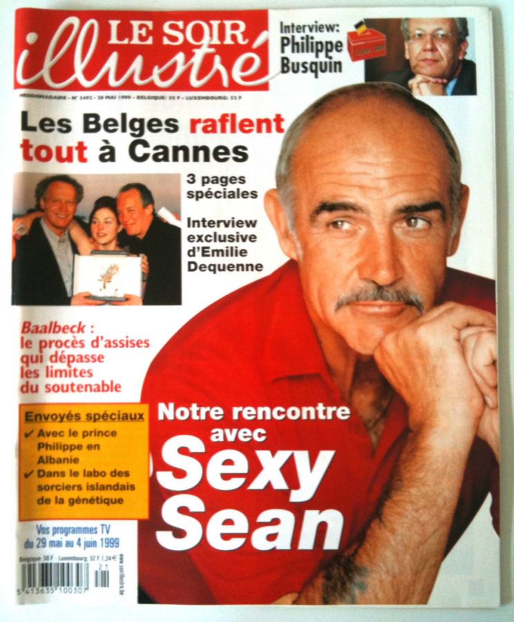 LE SOIR ILLUSTRE magazine side cover Issue 3492 26 May 1999