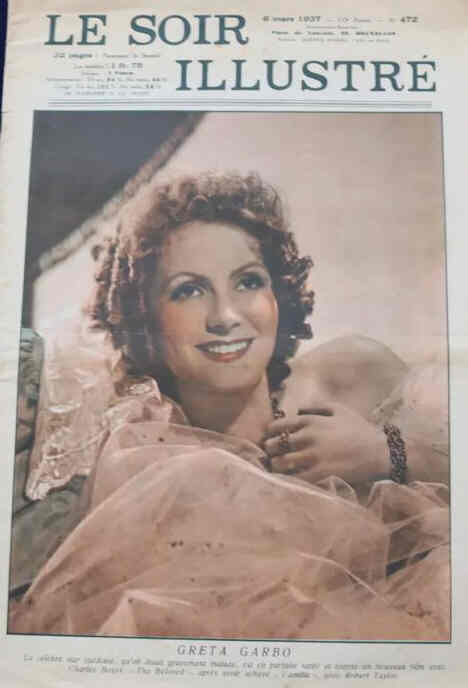 LE SOIR ILLUSTRE magazine side cover Issue 472 6 March 1937