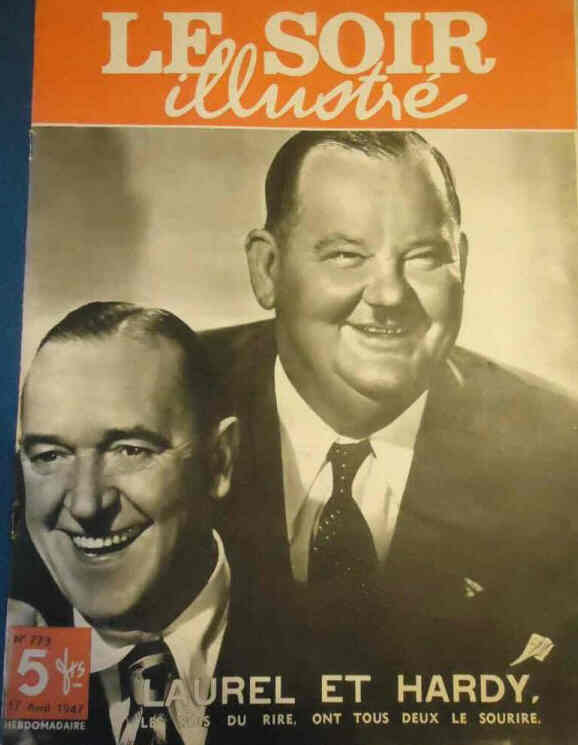 LE SOIR ILLUSTRE magazine side cover Issue 773 17 April 1947