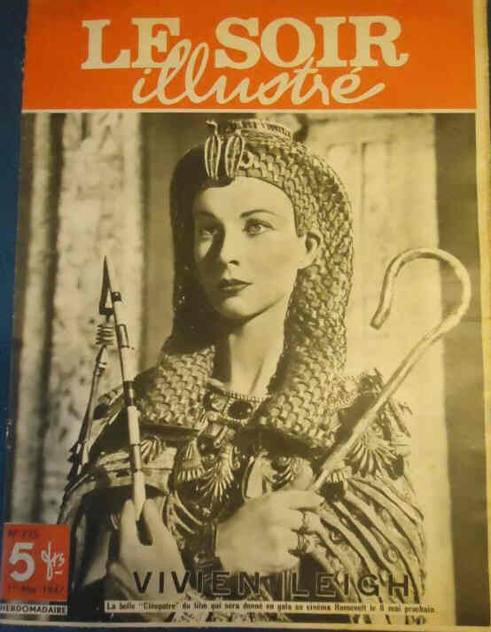 LE SOIR ILLUSTRE magazine side cover Issue 775 1 May 1947