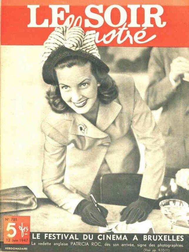 LE SOIR ILLUSTRE magazine side cover Issue 781 12 June 1947