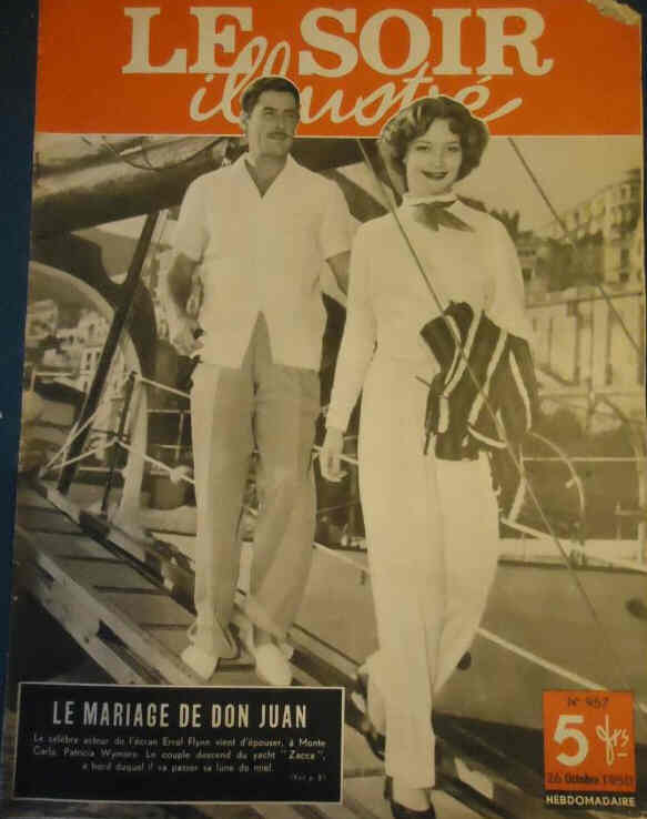 LE SOIR ILLUSTRE magazine side cover Issue 957 26 October 1950