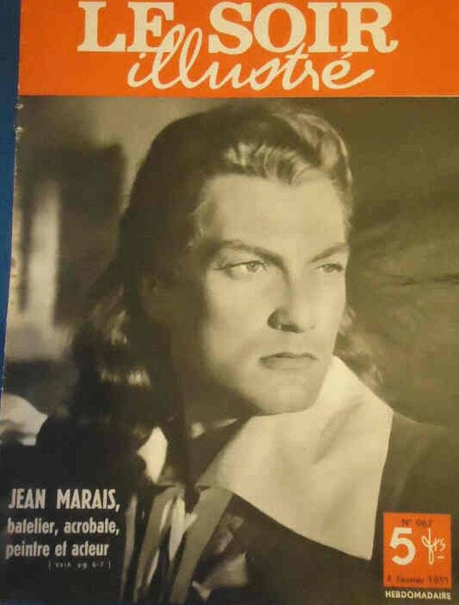 LE SOIR ILLUSTRE magazine side cover Issue 967 4 January 1951