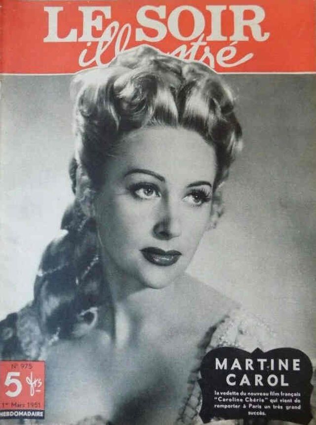 LE SOIR ILLUSTRE magazine side cover Issue 975 1 March 1951
