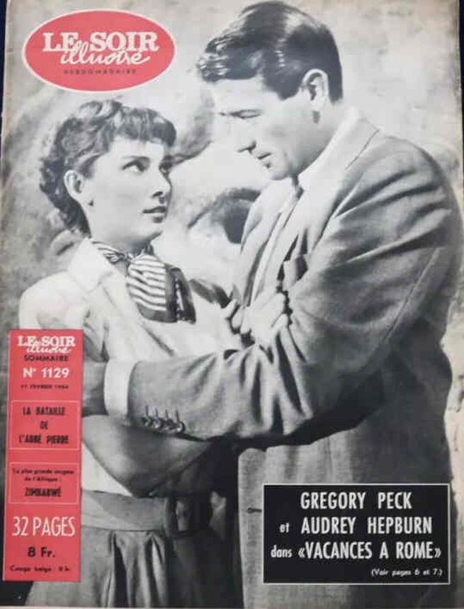 LE SOIR ILLUSTRE magazine side cover Issue 1129 11 February 1954