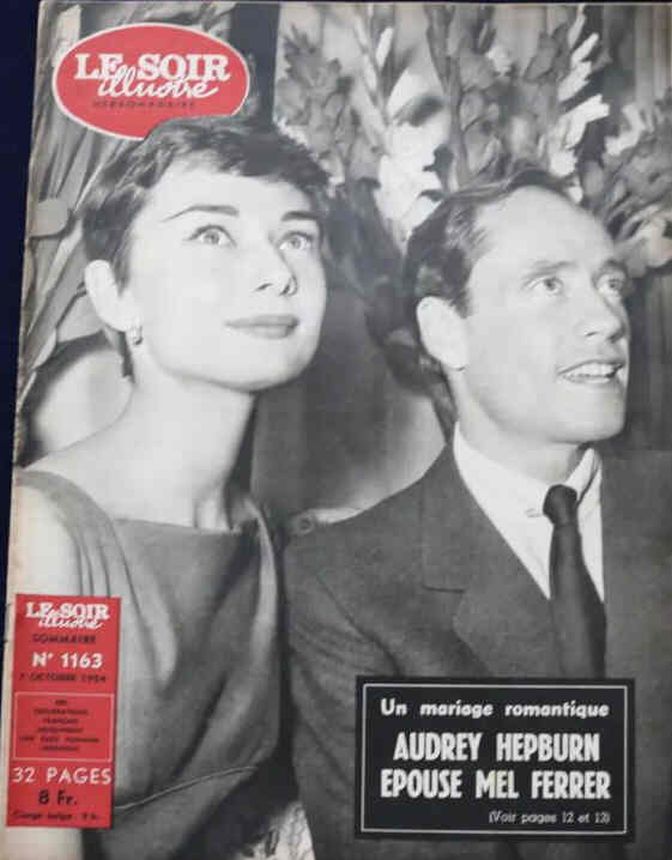 LE SOIR ILLUSTRE magazine side cover Issue 1163 7 October 1954