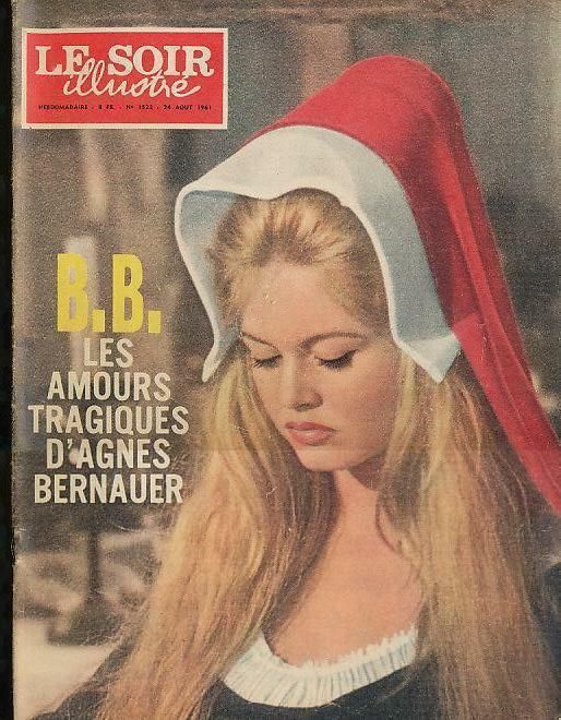 LE SOIR ILLUSTRE magazine side cover Issue 1522 24 August 1961