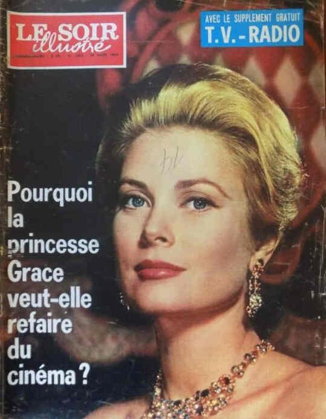 LE SOIR ILLUSTRE magazine side cover Issue 1553 29 March 1962