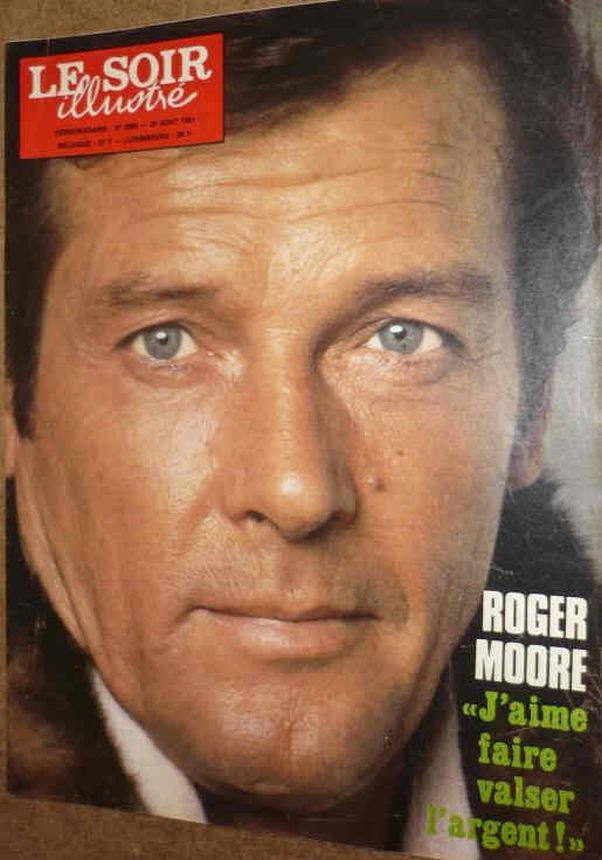 LE SOIR ILLUSTRE magazine side cover Issue 2565 20 August 1981