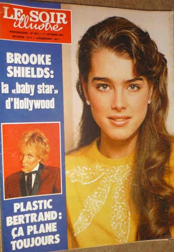 LE SOIR ILLUSTRE magazine side cover Issue 2571 1 October 1981