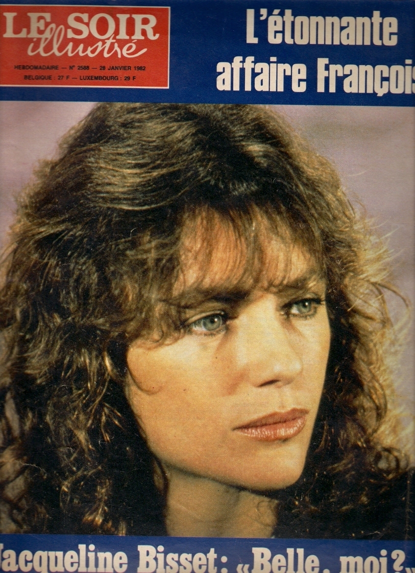 LE SOIR ILLUSTRE magazine side cover Issue 2588 28 January 1982