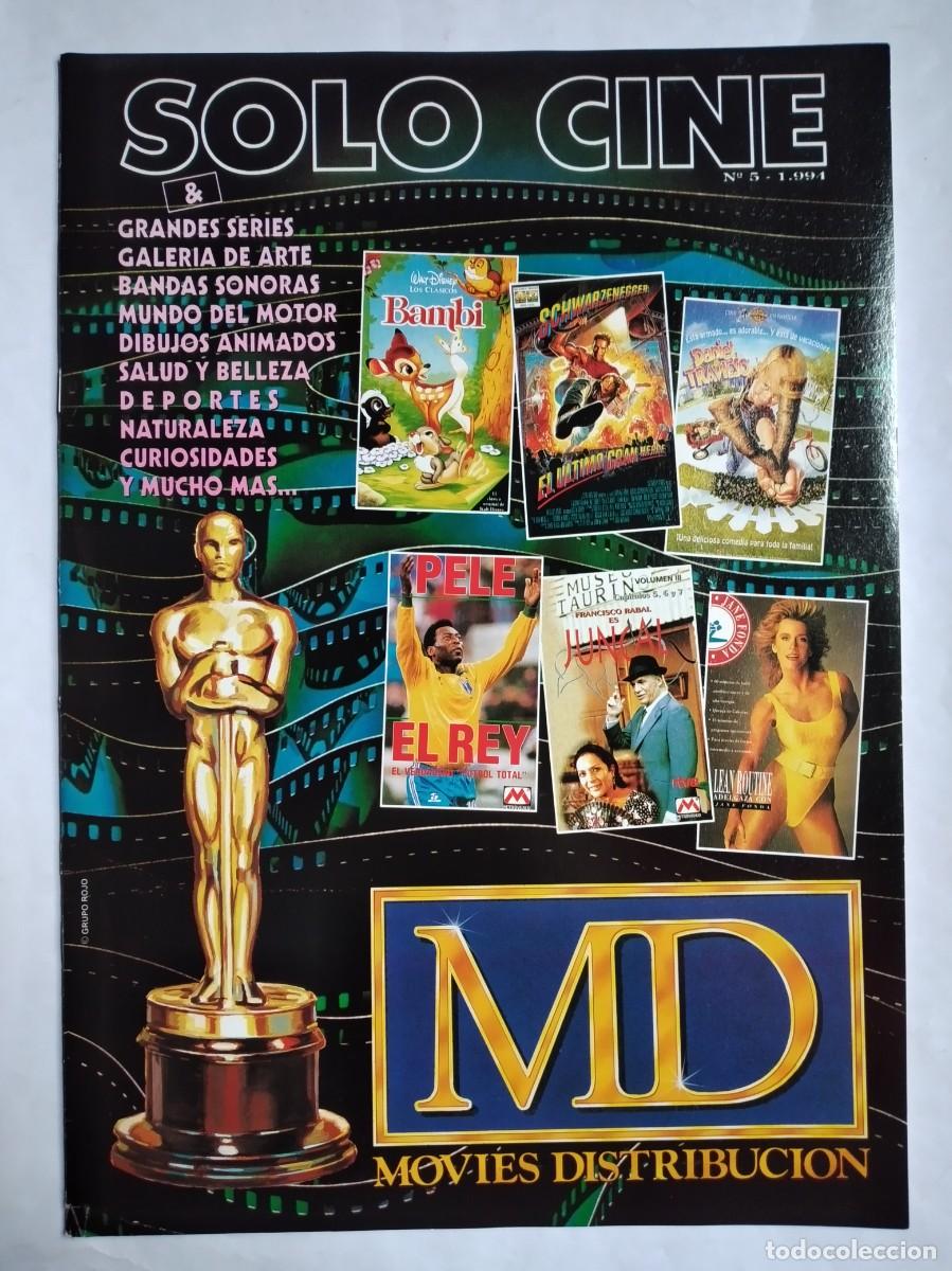SOLO CINE magazine side cover Issue 5   1994