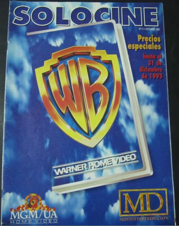 SOLO CINE magazine side cover Issue 11  October 1995