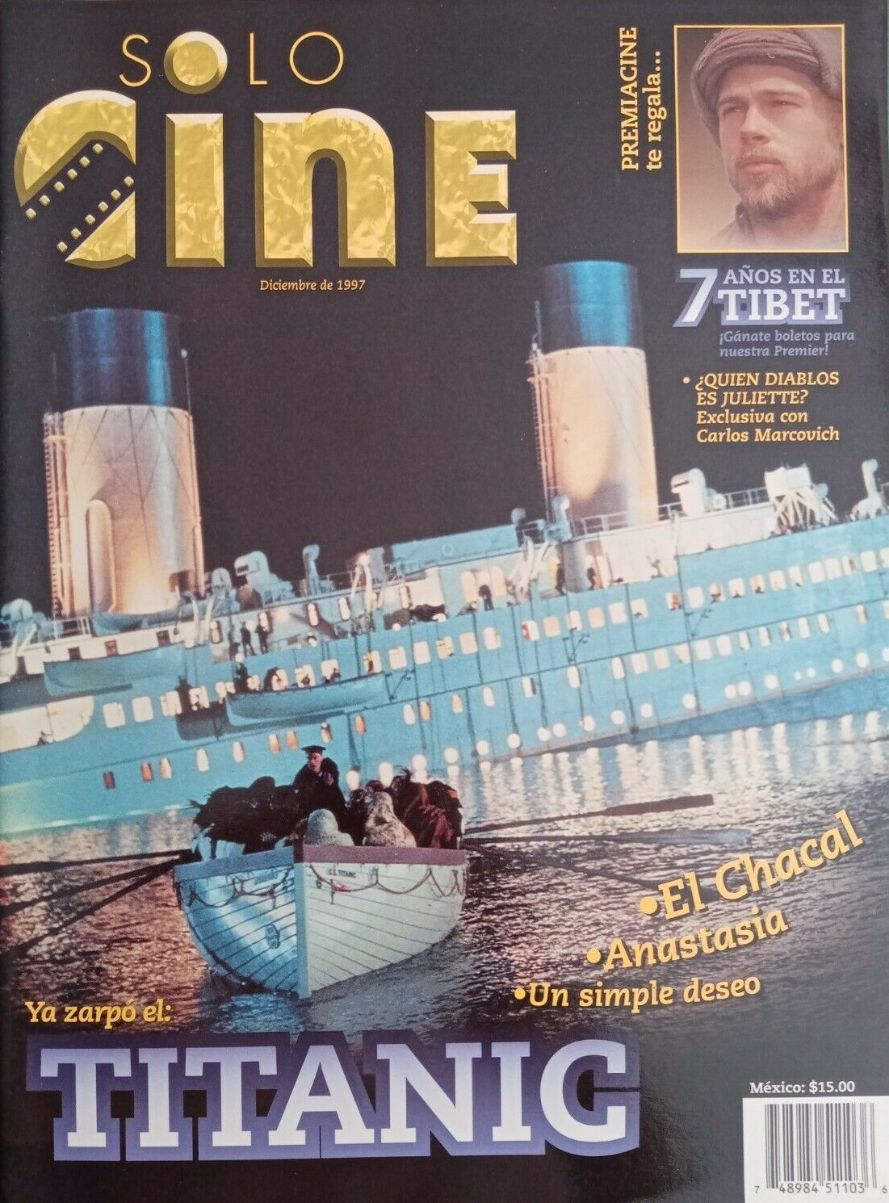 SOLO CINE magazine side cover  December 1997