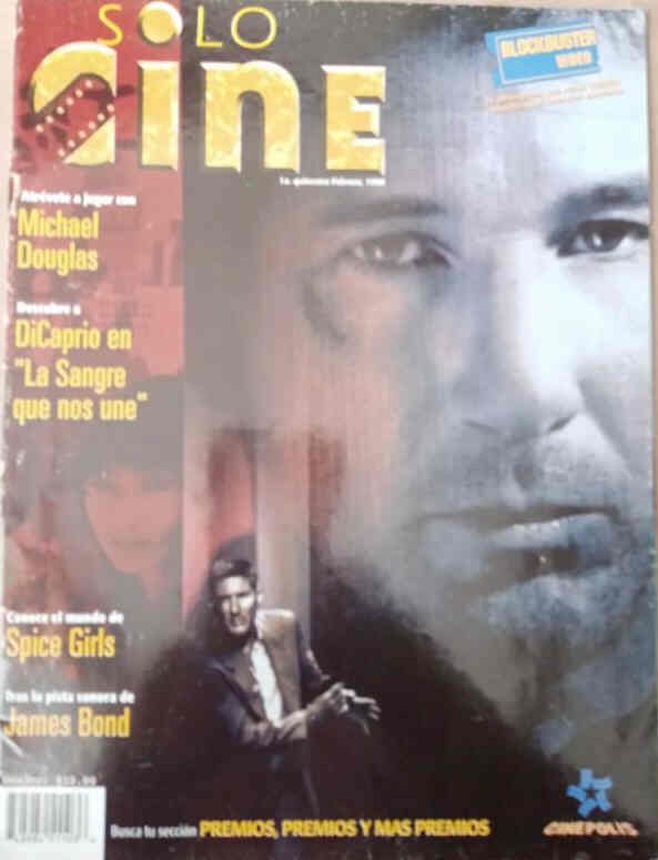 SOLO CINE magazine side cover  February 1998