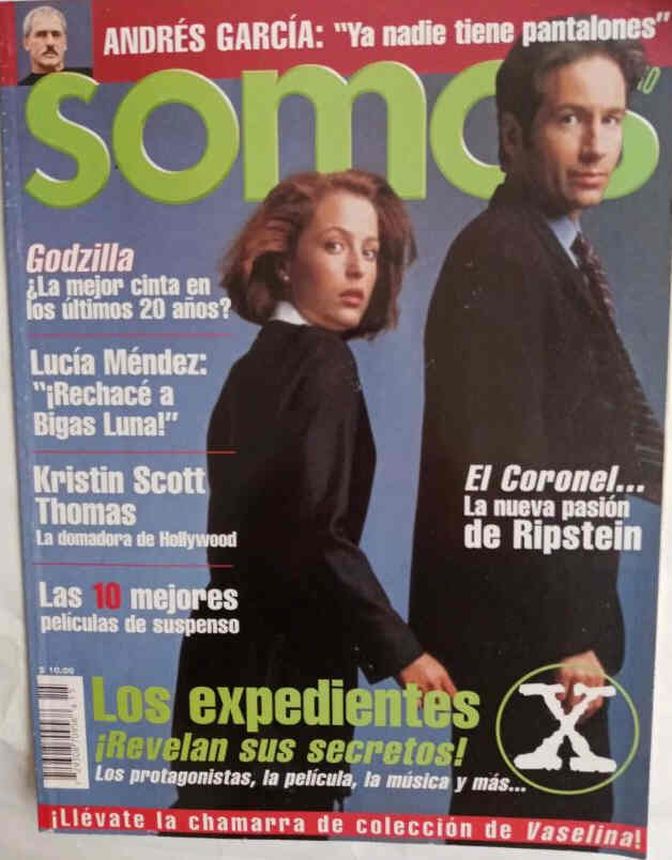 SOMOS magazine side cover August 1998