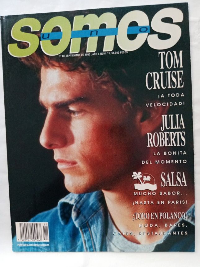SOMOS magazine side cover  September 1990