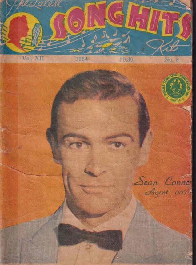SONG HITS magazine side cover Issue 8   1964
