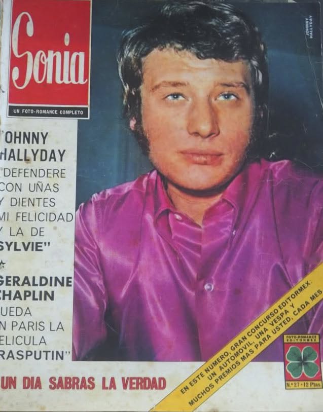 SONIA magazine side cover Issue 27  January 1967