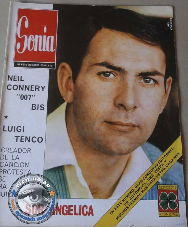 SONIA magazine side cover Issue 30   1967