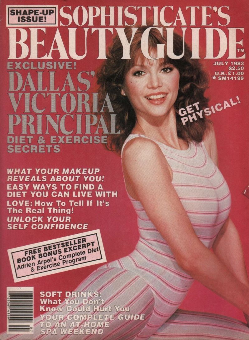 SOPHISTICATES HAIRSTYLE GUIDE magazine side cover  July 1983