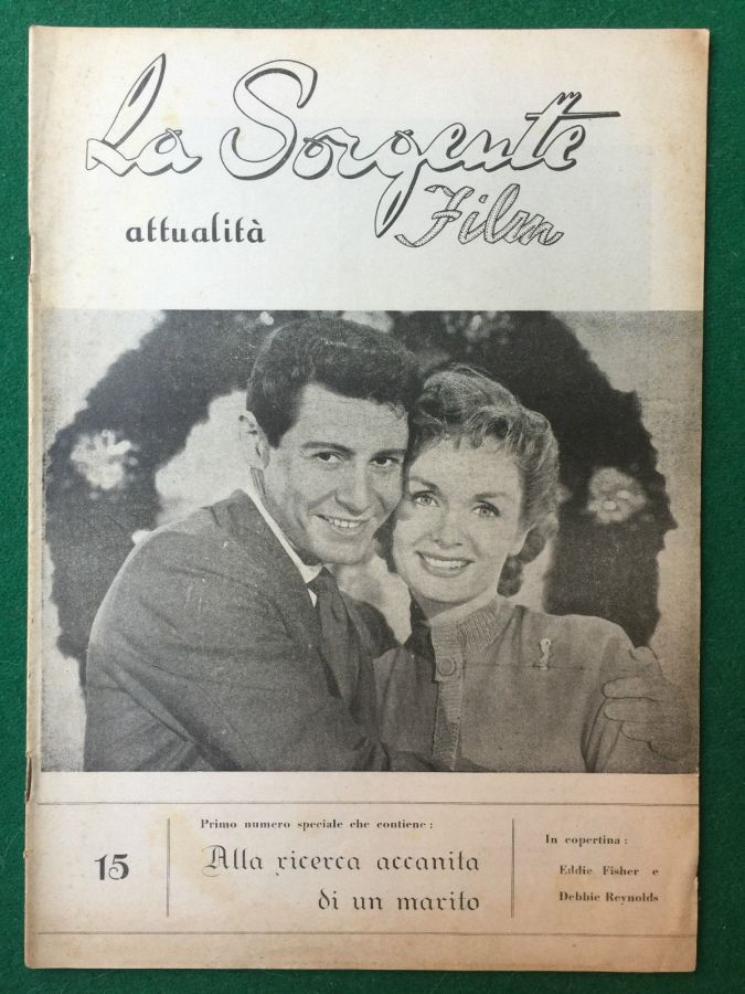 SORGENTE FILM | LA magazine side cover Issue 15  1950