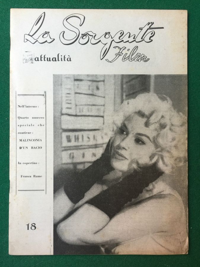 SORGENTE FILM | LA magazine side cover Issue 18  1950