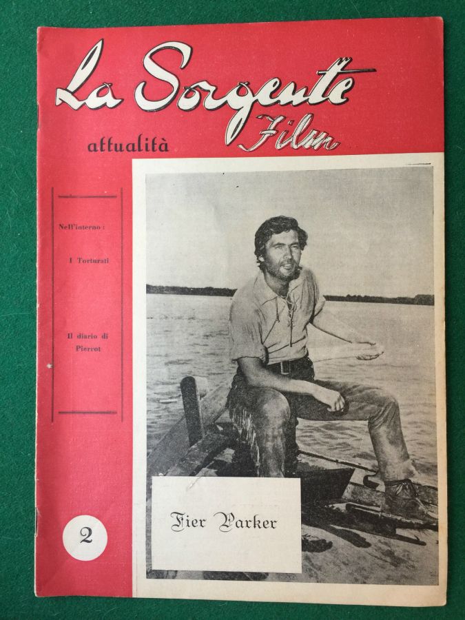 SORGENTE FILM | LA magazine side cover Issue 2  1950
