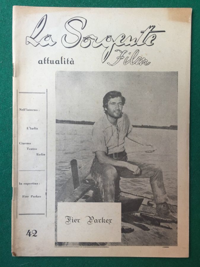SORGENTE FILM | LA magazine side cover Issue 42  1950