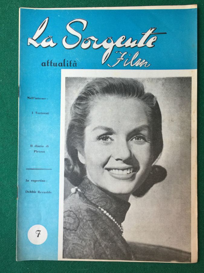 SORGENTE FILM | LA magazine side cover Issue 7  1950