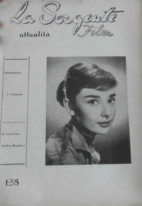 SORGENTE FILM | LA magazine side cover Issue 138  1956