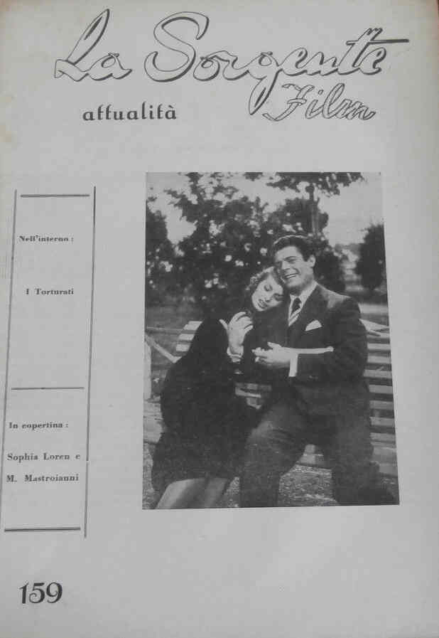 SORGENTE FILM | LA magazine side cover Issue 159  1956