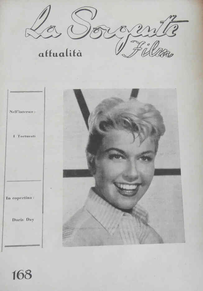SORGENTE FILM | LA magazine side cover Issue 168  1956