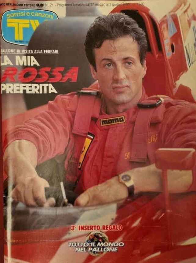 SORRISI E CANZONI TV magazine side cover Issue 21 27 May 1990