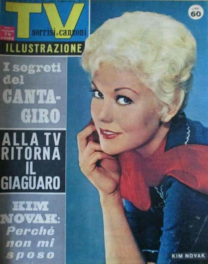 SORRISI E CANZONI TV magazine side cover Issue 28 15 July 1964