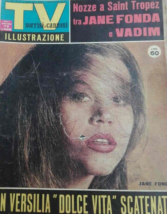 SORRISI E CANZONI TV magazine side cover Issue 32 9 August 1964