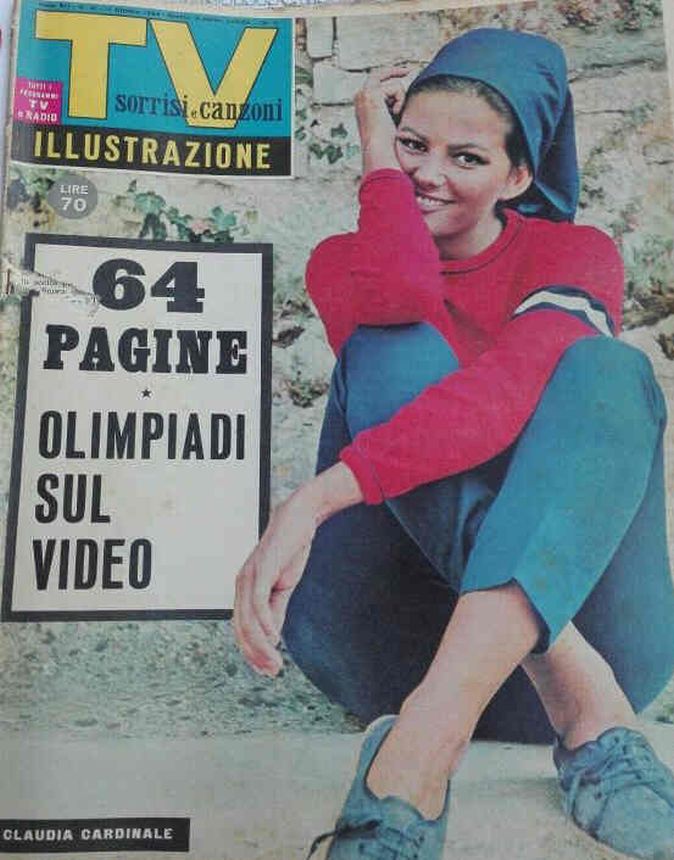 SORRISI E CANZONI TV magazine side cover Issue 41 11 October 1964