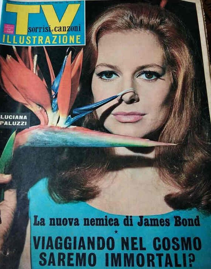 SORRISI E CANZONI TV magazine side cover Issue 16 18 April 1965