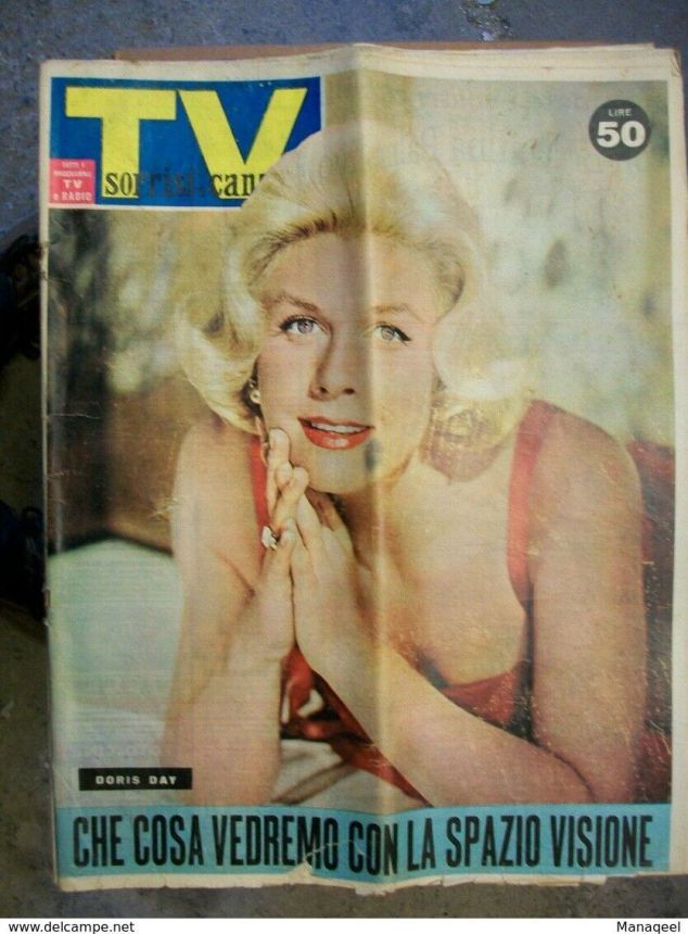 SORRISI E CANZONI TV magazine side cover Issue 30 29 July 1966