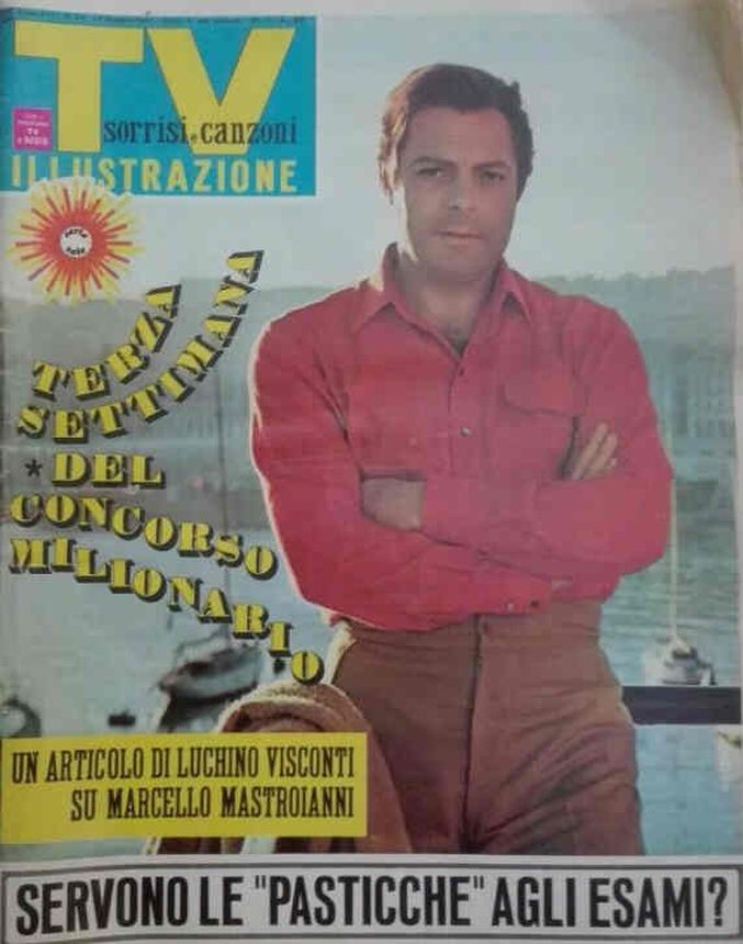 SORRISI E CANZONI TV magazine side cover Issue 20 14 May 1967