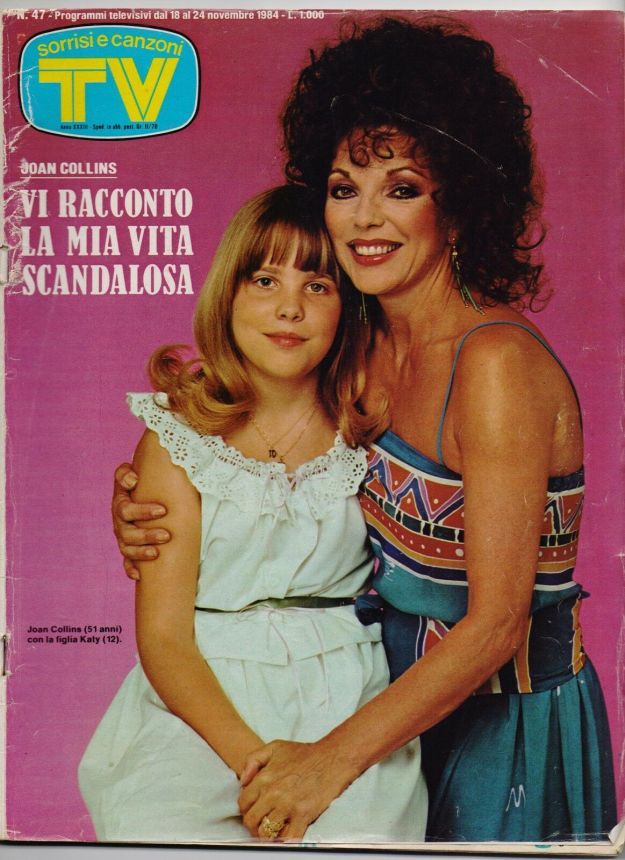 SORRISI E CANZONI TV magazine side cover Issue 47 18 November 1984