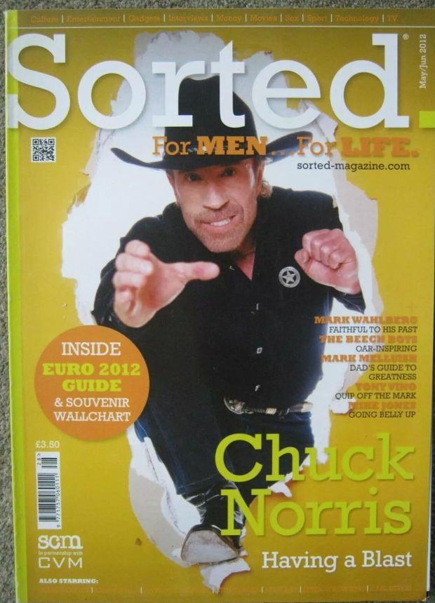 SORTED magazine side cover  May/June 2012